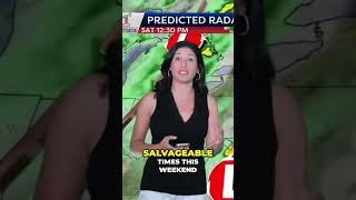 SHOWERS, DOWNPOURS & STORMS AROUND THIS WEEKEND
