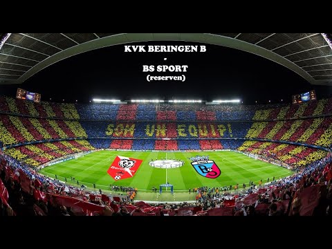 KVK Beringen B - BS Sport (reserven): samenvatting