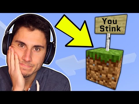 The Frustrated Gamer - I Found The WORST ISLAND In Minecraft Skyblock!