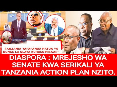 DIASPORA : MREJESHO WA SENATE KWA SERIKALI YA TANZANIA ACTION PLAN NZITO, BAADA YA VISA  KUWA BURNED