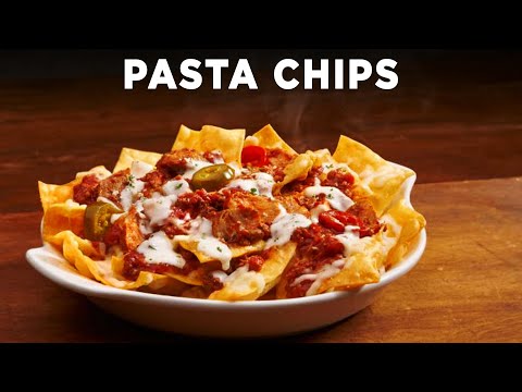 Crispy Pasta Chips