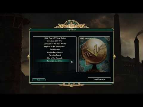 Civilization V - Brave New World "Civil War" Walkthrough 1080p! PC
