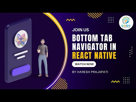 part4 React Navigation v6 Bottom Tab Navigator | React Native Tutorial In Hindi 15