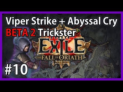 [BETA 3] Path of Exile: Fall of Oriath 3.0 - #10 - Abyssal Viper Shadow - Act 4, Malachai & Ascent
