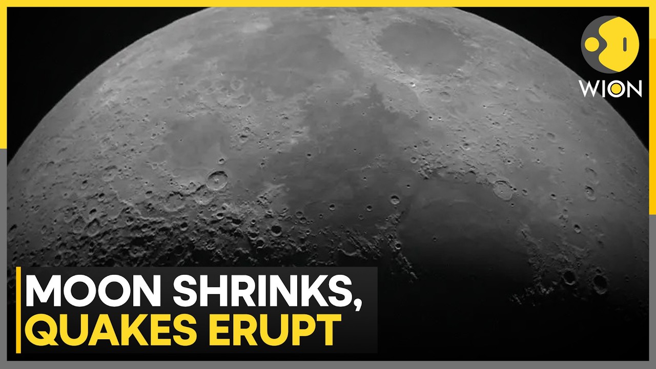 Why Scientists Are Starting to Worry About The Moon Shrinking? | WION NEWS