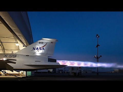 L’avion supersonique de la NASA effectue son premier vol d’essai