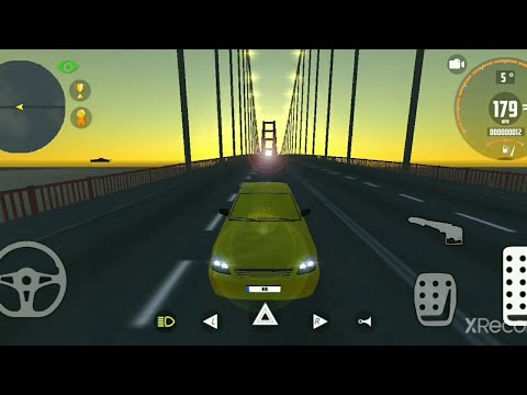 Top speed of my Russian sedan car | Russian cars: Priorik 2 gameplay