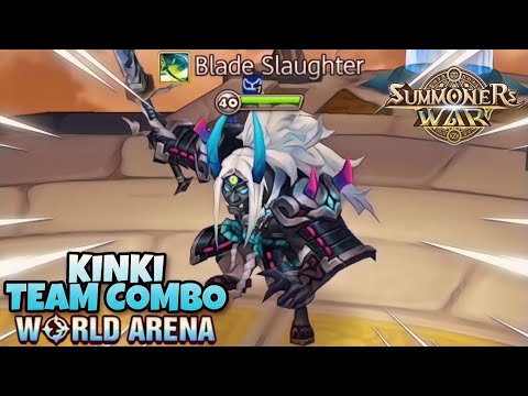 Kinki Team Combo in World Arena Ep. 2 - Summoners War