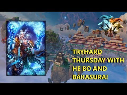 TRYHARD THURSDAY - I ACTUALLY GOT HEBO AND BAKASURA - Grandmasters Ranked 1v1 Duel - SMITE