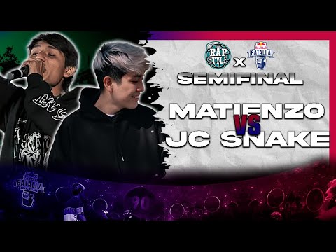 JC SNAKE vs MATIENZO -Semifinal- Clasificatoria RED BULL Rapstyle Sjl (Fecha #5)