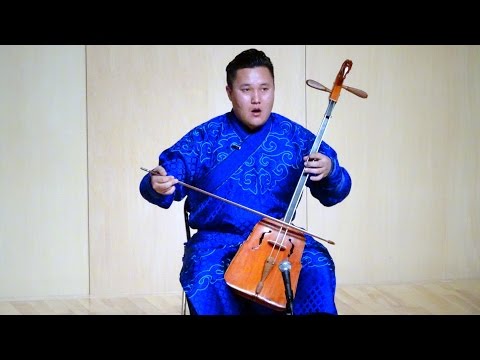 モンゴルの喉歌ホーミーと馬頭琴【有明医療祭り2015】
