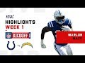 Marlon Mack Runs for 174 Yds & 1 TD | NFL 2019 Highlights