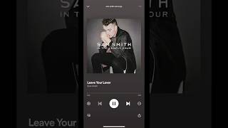 Leave your lover - Sam Smith #sad #samsmith #love #adele #arianagrande #music #cover #sadsong #gay