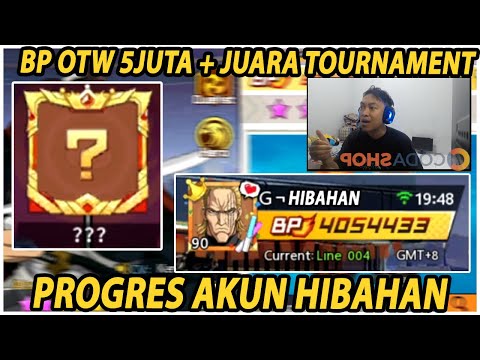 🔥🔥PROGRES AKUN HIBAHAN SULTAN!! BP OTW 5JUTA & CHAMPIONS TOURNAMENT? - ONE PUNCH MAN: The Stronges