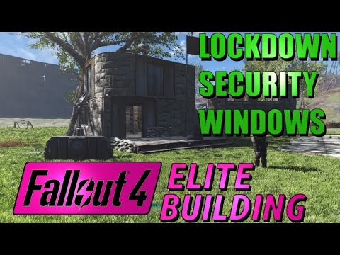 Fallout 4 - Power Security Windows - Better Defense and Cover for Your Settlement