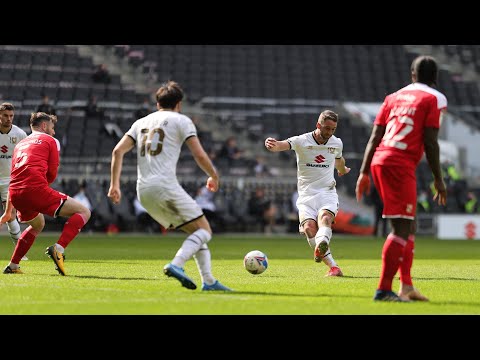 HIGHLIGHTS: MK Dons 5-0 Swindon Town