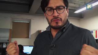 Huemanzin Rodríguez comenta el libro "Dr. Atl. Rotación cósmica" para Canal 22