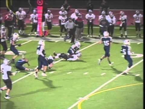 Kylan Baker #2 RB/DB/LB- Hun School of Princeton Football 2010