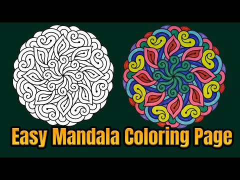 Create Stunning Coloring Games Mandala For Mindful Escape