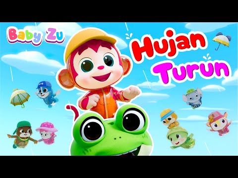Hujan Turun ♪  Lagu anak Indonesia Original ♪  BabyZu