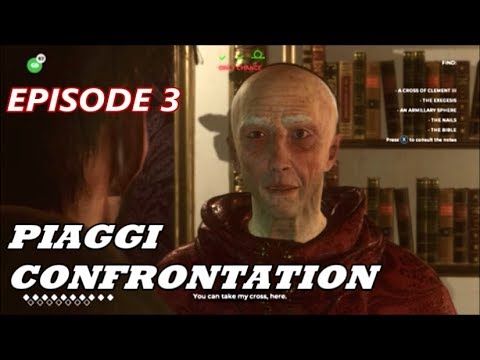 The Council - Episode 3: Ripples - Cardinal Piaggi Confrontation (Cross of Clement)