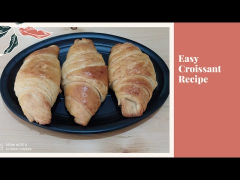 {ENG} Schnelle Croissants ohne Fertigteig selber machen | Easy Croissant Recipe