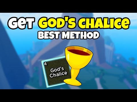 How To Get God's Chalice FAST & EASY (Blox Fruits)