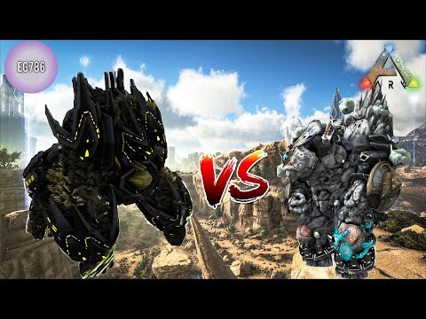 MYTH KING KONG VS MYTH KEEPER OF THE MOUNTAINS : ARK: Survival Evolved