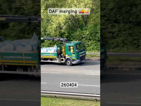 🚛📍 DAF Truck in Camberley, Hampshire | Power and Performance on UK Roads #DAFTruck #CamberleyDrive