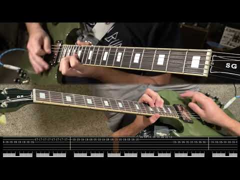 Decent Criminal - Bleached - Guitar Playthrough With Tab - #guitar #tablature #tabs #musiclessons