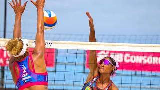 Volleyball World Beach Pro Tour Elite 16 Saquarema: France vs. Canada