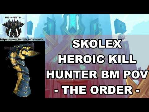HC Skolex Kill - Hunter BM POV - Heroic Sepulcher 9.2 - The Order Nemesis