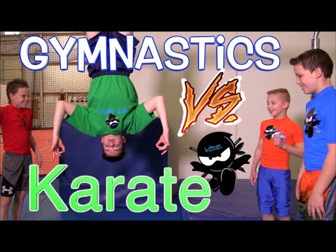 Karate Kid vs Gymnastics Kid Challenge - You Decide The Winner