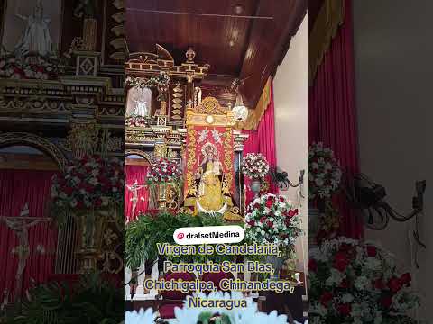 Virgen de Candelaria, Parroquia San Blas, Chichigalpa, Chinandega, Nicaragua