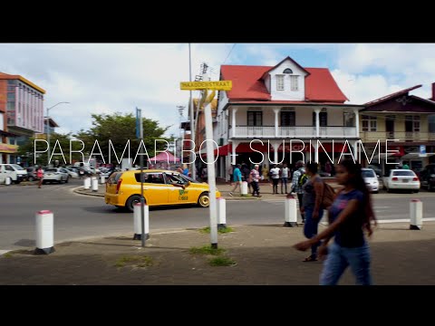 Walking in Paramaribo, Suriname - 4K
