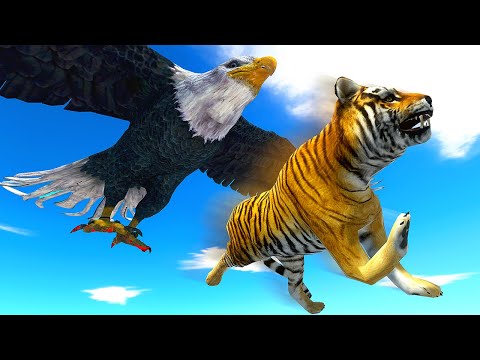 EAGLE Drops Units from EXTREME Heights - Animal Revolt Battle Simulator