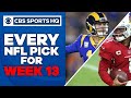 Brady Quinn and Pete Prisco make EVERY WEEK 13 NFL Pick | CBS Sports HQ