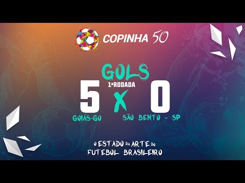 Gols de Goiás-GO 5x0 São Bento-SP - Copinha 2019