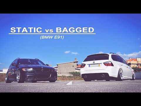 BMW E91 (T1/Ep.5) Stance Static vs Bagged