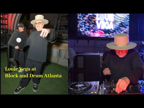 Louie Vega Live in Atlanta | 2.5 Hours from His Block & Drum Set with Crowd Reactions