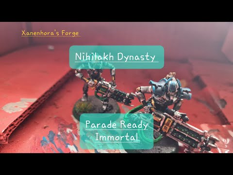 Parade Ready Necron Immortal: Nihilakh Dynasty
