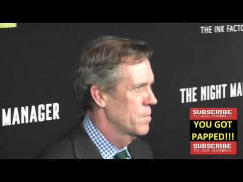 Hugh Laurie at the Premiere Of AMC's The Night Manager at DGA Theatre in West Hollywood