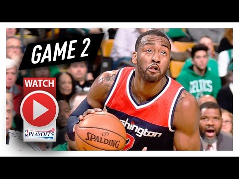 John Wall Game 2 ECSF Highlights vs Celtics 2017 Playoffs - 40 Pts, 13 Ast, 3 Blks