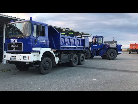 Viele schaffen mehr - Ein neuer Gabelstapler für das THW Weiden