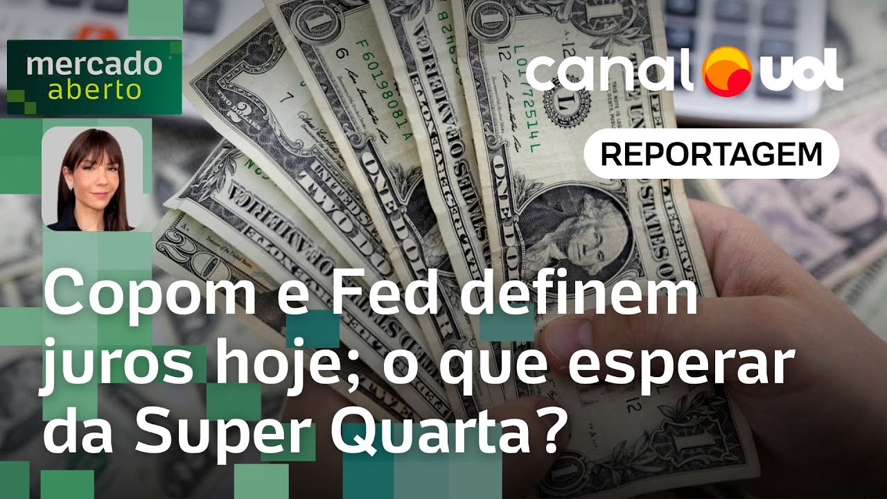Super Quarta: Copom deve aliviar Selic enquanto Fed mantém juros | Amanda Klein