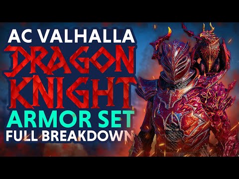 Full Breakdown Of The New Dragon Knight Armor Set & New Weapons - Assassin's Creed Valhalla Update