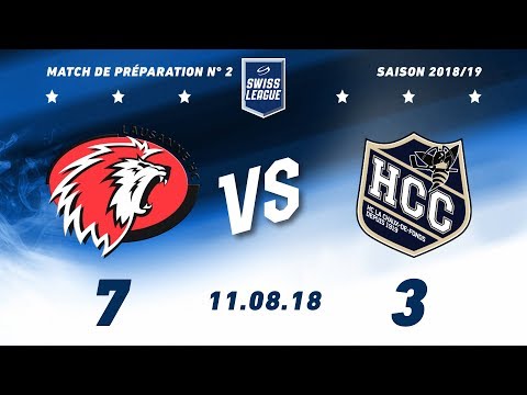 11.08.2018 Lausanne HC - HC La Chaux-de-Fonds (7-3)