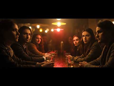 Une femme entre dans un bar VEO3 Prompt Json