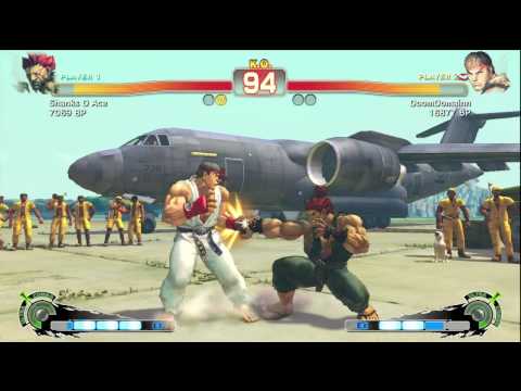 SSF4: Shanks D ACE (Akuma) VS DoomDomainn (Ryu)