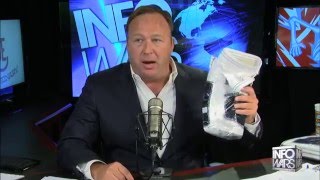 Alex Jones checking out Mexican underwear.